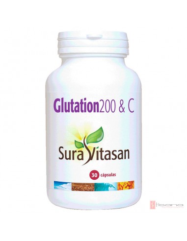 Glutation 200 & C · Sura Vitasan · 30 Capsulas