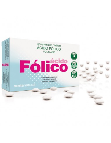 Acido Folico Retard · Soria Natural · 48 Comprimidos