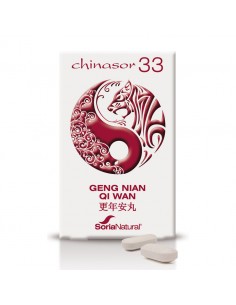 Chinasor 33 Geng Nian Qi Wan · Soria Natural · 30 Comprimidos