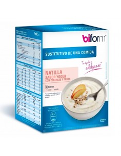 Biform Natillas Yogur Cereales y Fruta · Dietisa · 6 Sobres