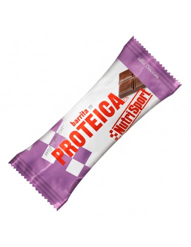 Barrita Proteica Chocolate · Nutrisport · 46 Gramos