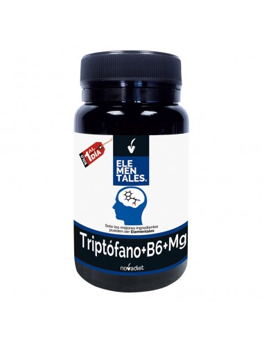 Triptofano + B6 +Magnesio · noVadiet · 30 Capsulas