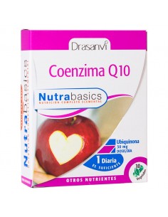 Coenzima Q10 Nutribasics · Drasanvi · 30 Perlas