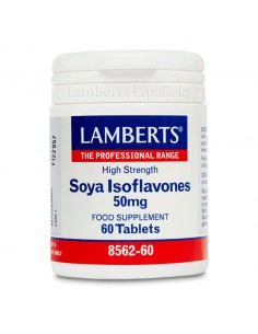 Isoflavonas de Soja · Lamberts · 60 Tabletas