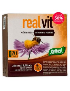 Pack 2ª Ud 50% Realvit Vitaminada · Santiveri · 20 Viales
