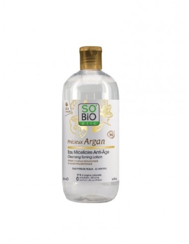 Agua Micelar Antiedad Acido Hialuronico & Argan Bi