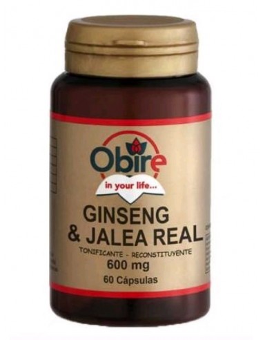 Ginseng + Jalea Real 600 Mg  60 Caps