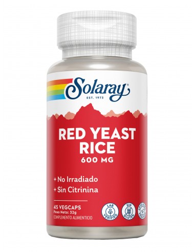 Red Yeast Rice 600Mg 45 Vcaps