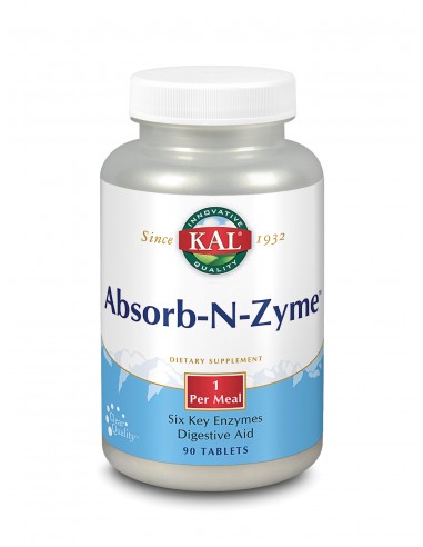 Absorb N Zyme 90 Tabletas