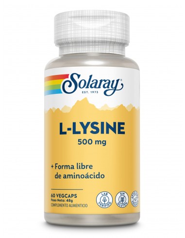 L Lysine 500 Mg 60 Caps
