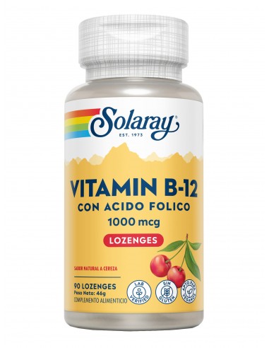 Vitamina B12 Sin Azucar 2000 Mcg  90 Comp