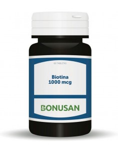 Biotina 1000 mcg · Bonusan · 60 comp
