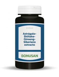 Astragalo-Shiitake-Ginseng · Bonusan · 90 Capsulas