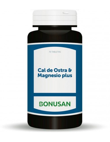 Cal de Ostra + Magnesio · Bonusan · 70 Tabletas