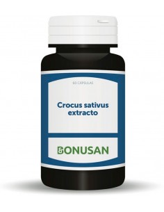 Crocus Sativus Extracto · Bonusan · 60 Capsulas