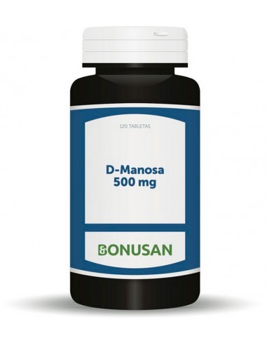 D-Manosa Extracto 500 mg · Bonusan · 120 Tabletas