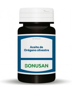 Aceite de Oregano Silvestre · Bonusan · 60 caps