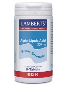 Ácido Alfa Lipoico 300 mg · Lamberts · 90 tabs