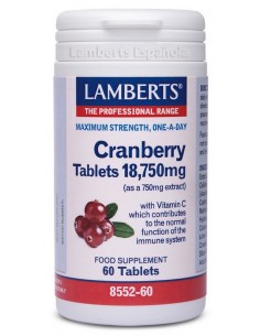 Arándano Rojo 18.750 mg · Lamberts · 60 tabs