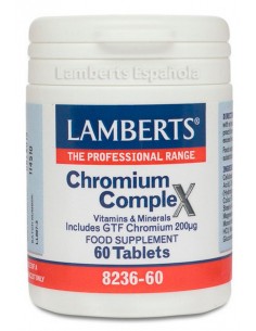 Complejo de Cromo · Lamberts · 60 comprimidos