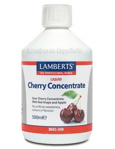 Concentrado de Cerezas ácidas · Lamberts · 500 ml.