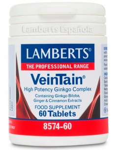 VeinTain · Lamberts · 60 comprimidos