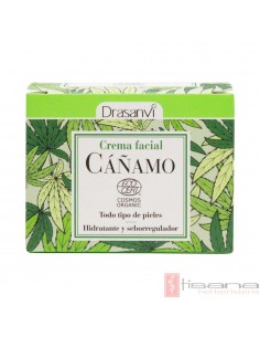 Crema Facial Cañamo Ecocert Bio · Drasanvi · 50 ml