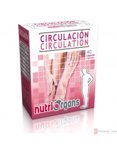 Circulacion Nutriorgans · Tongil · 40 capsulas