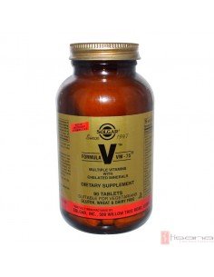 Formula VM-75 (uno al dia) · Solgar · 90 comprimidos
